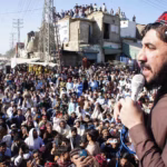 Pakistani Air Force jets patrol near the Afghan border amid rising tensions.
