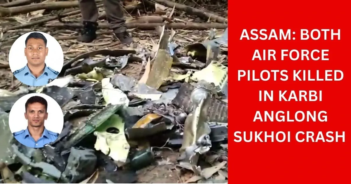 Two Air Force pilots die after Sukhoi fighter jet crash in Assam