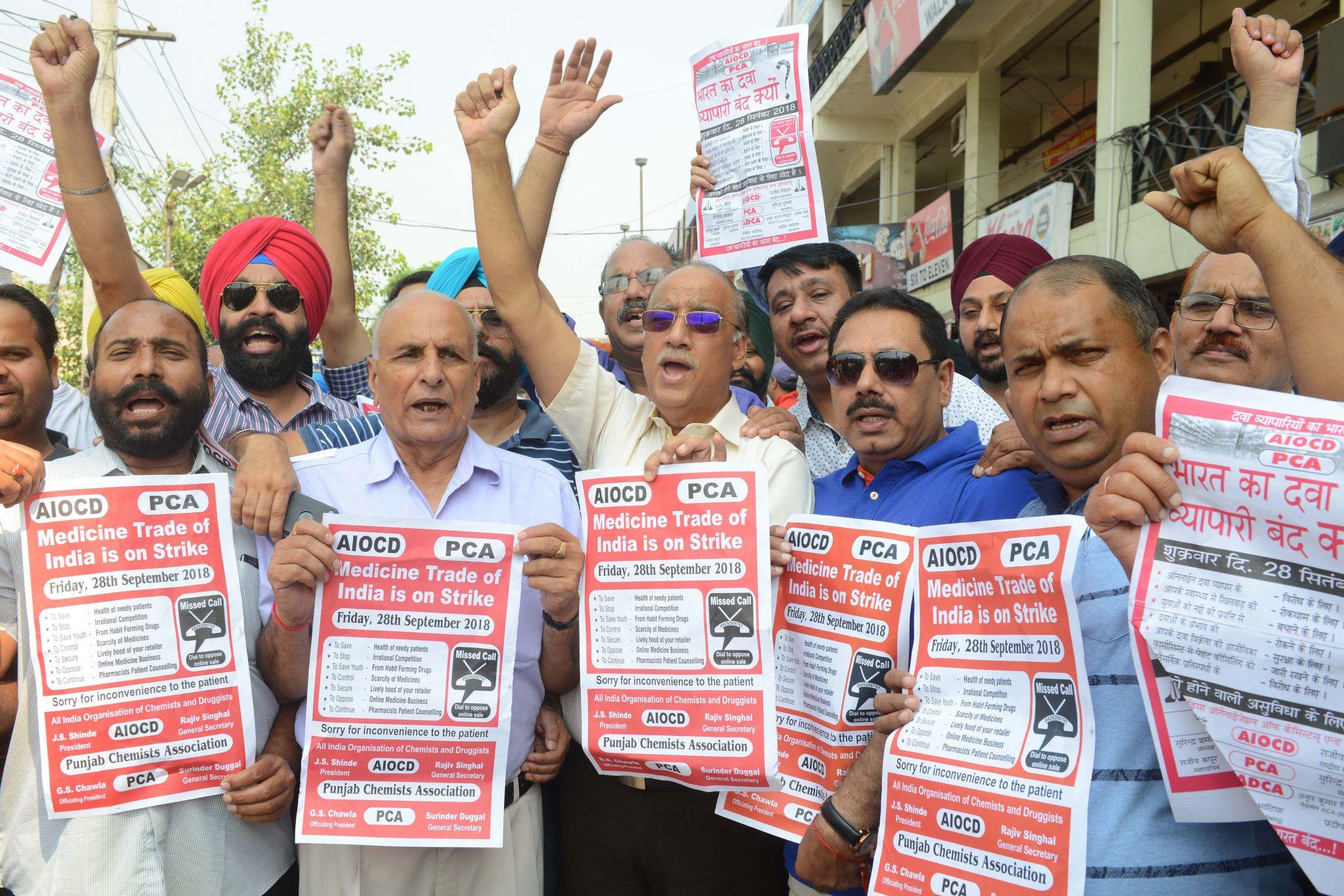 Chemists Strike