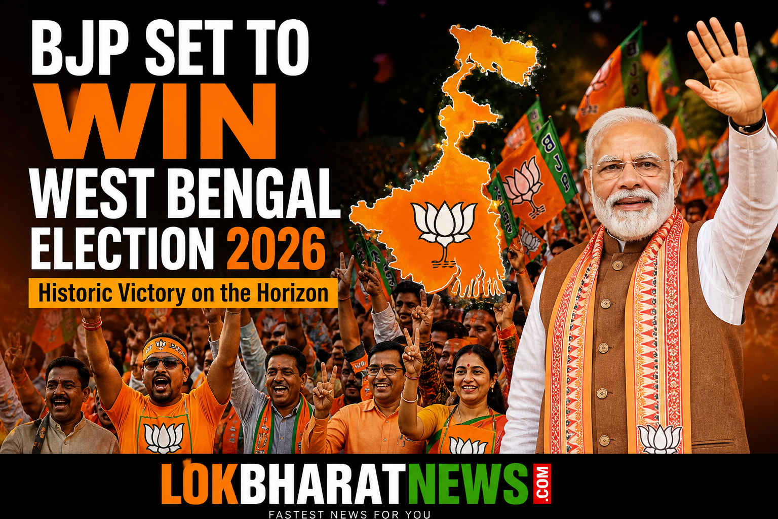 BJP Set to Take Control of West Bengal
