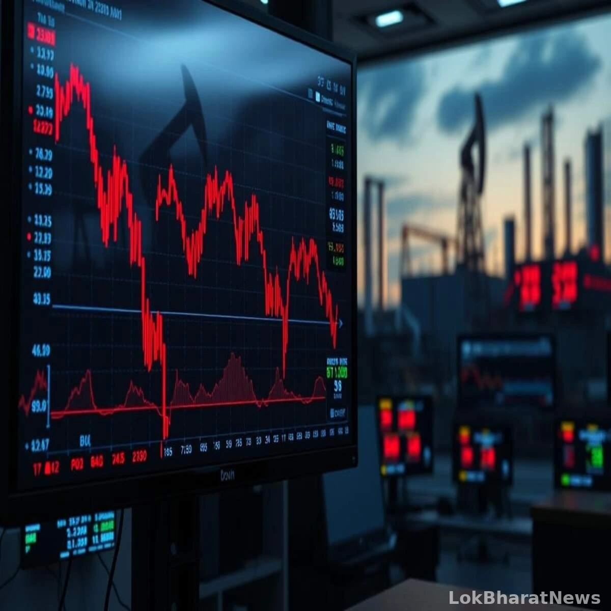 Sensex market decline