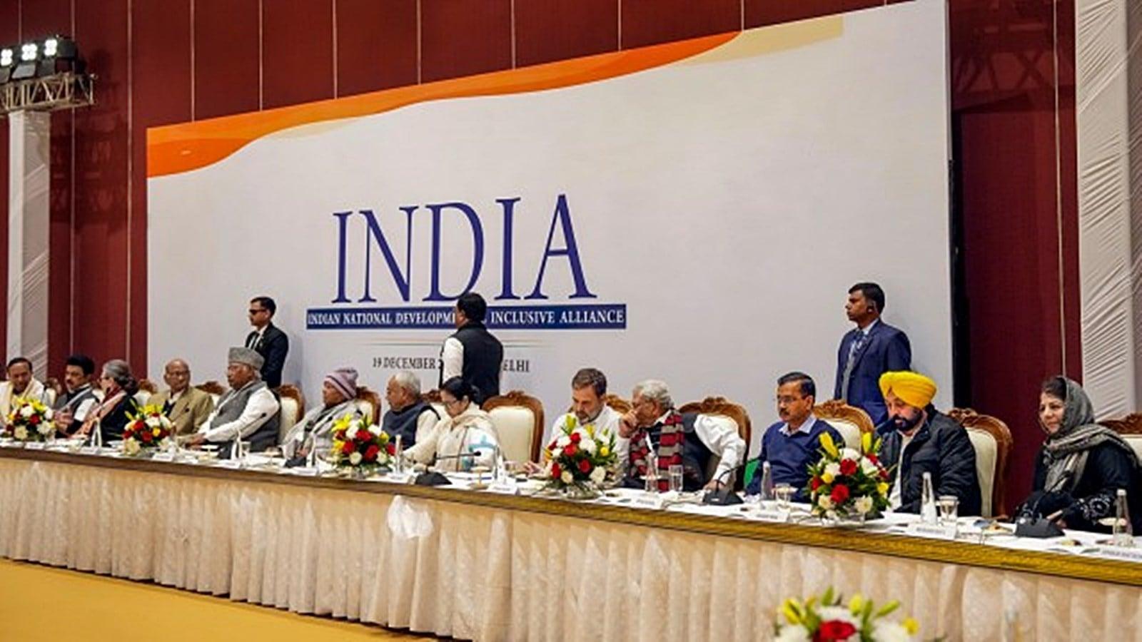 INDIA bloc unity