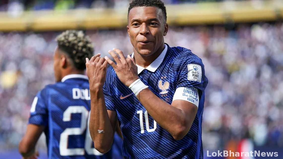 Kylian Mbappé France goal