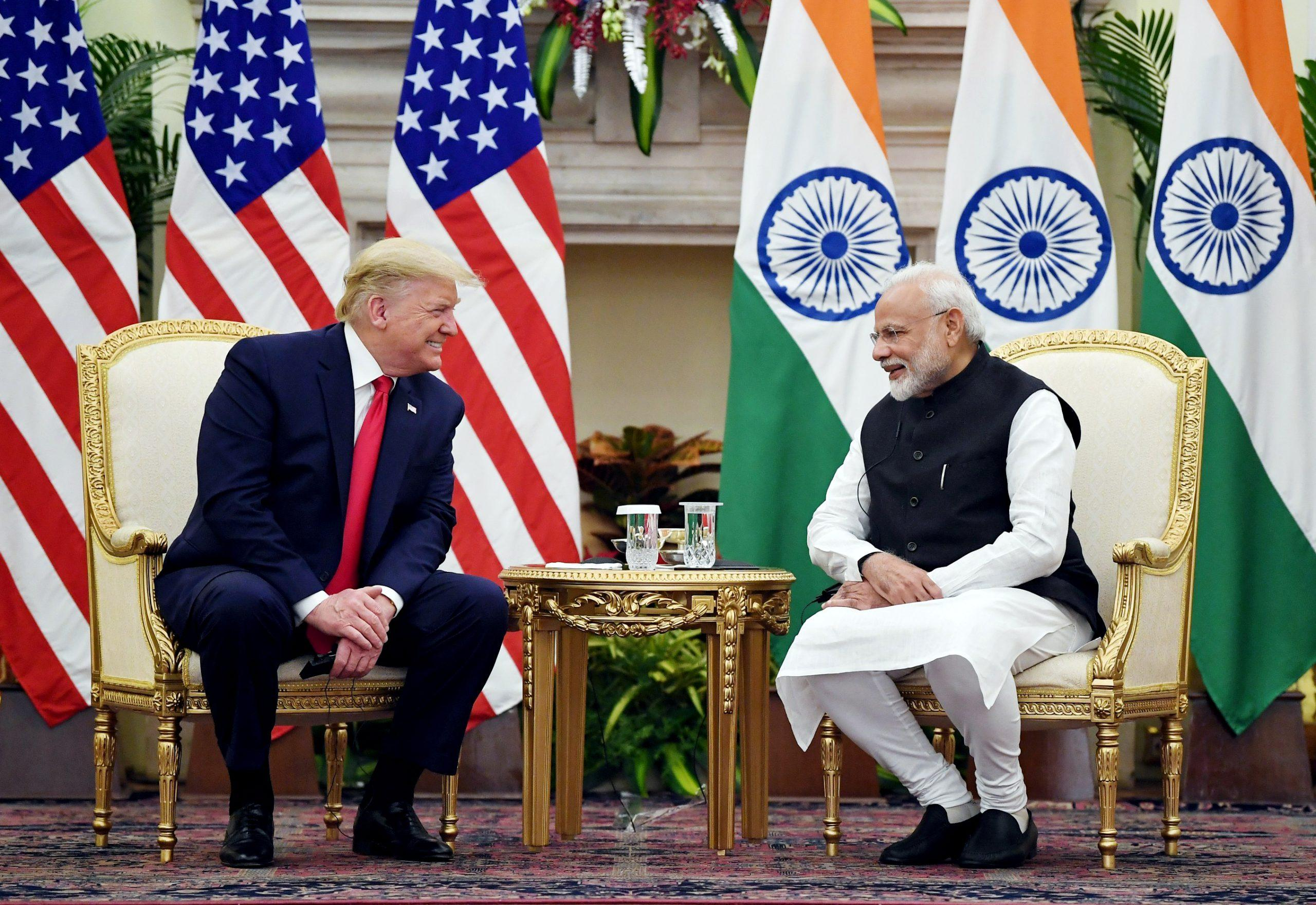 Trump Modi meeting